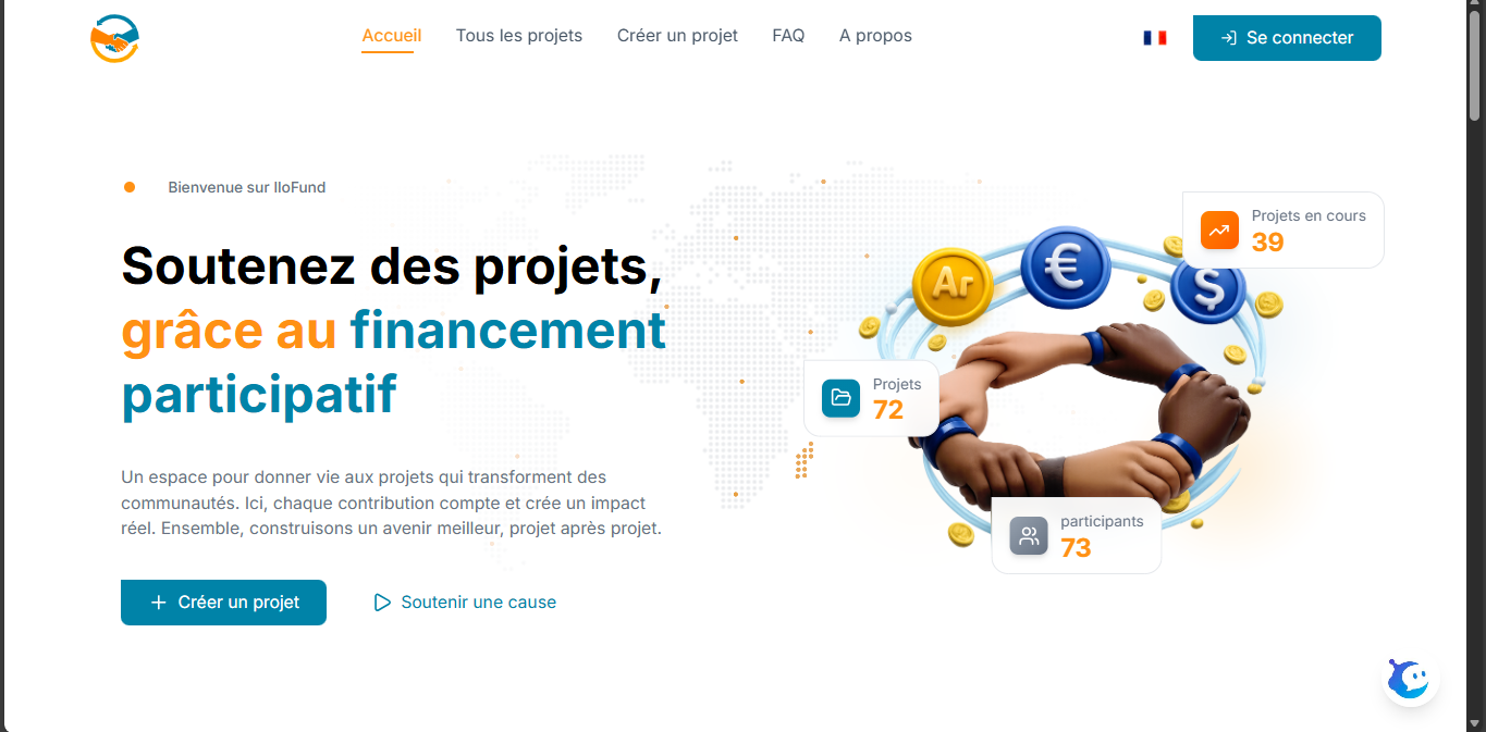 IloFund - Cagnotte de projets en ligne